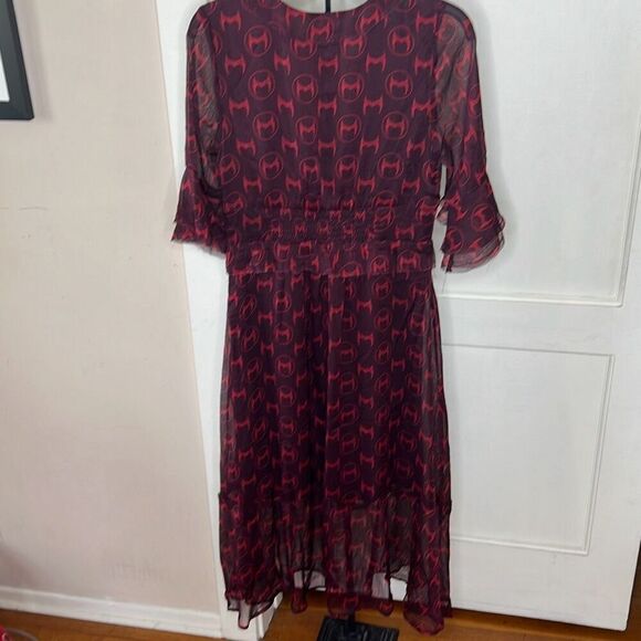 Marvel Scarlet Witch Crowns Allover Print Dress Size Small Nwt - Picture 6 of 8